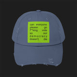 BRAT - Unisex Distressed Cap