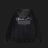 SIGNATURE - Acid Wash Oversize Hoodie