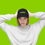 <3 - Unisex Distressed Cap