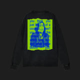 COCONUT - Acid Wash Oversize Long Sleeve T-Shirt