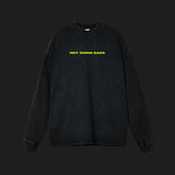 COCONUT - Acid Wash Oversize Long Sleeve T-Shirt