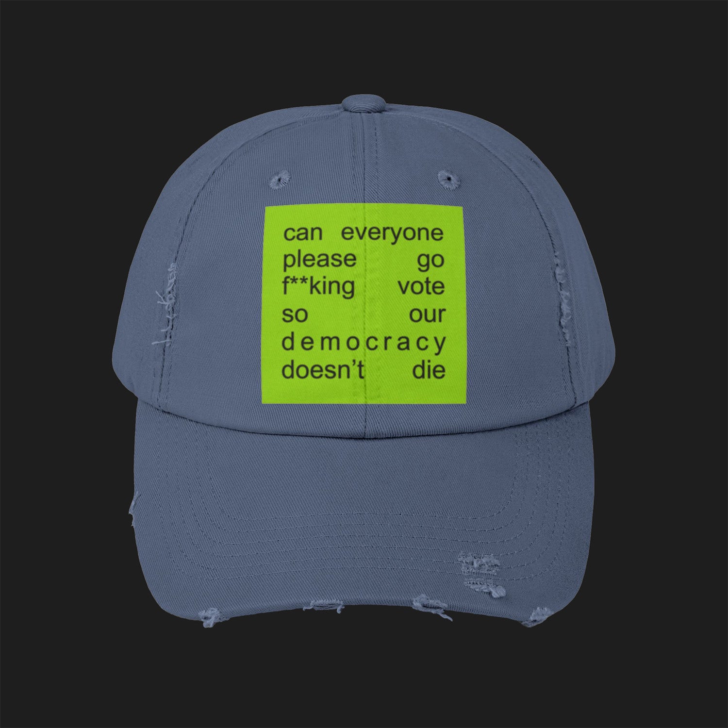 BRAT - Unisex Distressed Cap