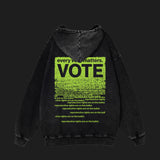 FADE - Acid Wash Oversize Hoodie