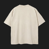 MADAM PRESIDENT - Apricot - Acid Wash Oversize T-Shirt