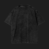 MADAM PRESIDENT - Black - Acid Wash Oversize T-Shirt