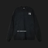SIGNATURE - Acid Wash Oversize Long Sleeve T-Shirt