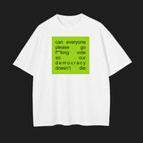 BRAT - Vintage Wash Drop Shoulder T-Shirt